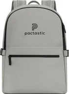 Torby na laptopy - Pactastic plecak z przegrodą na laptopa Urban Collection okrągły plecak górny 44 cm 20L szary szary - miniaturka - grafika 1