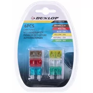 Akcesoria motoryzacyjne - Dunlop - Bezpieczniki samochodowe 6 szt. - miniaturka - grafika 1