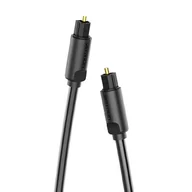 Kable - Vention, Kabel Optyczny Audio 1,5M  Baebg, Czarny - miniaturka - grafika 1