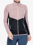 Bluzy sportowe damskie - Bluza damska Salewa Paganella Jacket - zephyr/black out - miniaturka - grafika 1