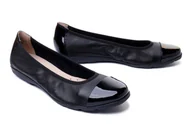 Baleriny - CAPRICE 22152-041 019 black comb, baleriny damskie - Caprice - miniaturka - grafika 1
