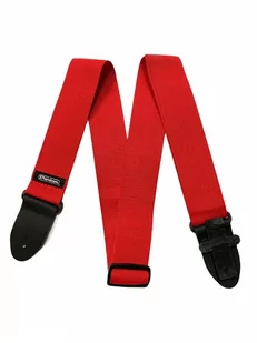 Dunlop Jim D07-01Rd Poly Strap Red ADU D07-01RD - Paski do gitary - miniaturka - grafika 1