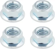 Śruby i nakrętki - sztuki nakrętek kołnierzowych do łopatek kosy spalinowej M8 x 1,25, lewa nakrętka mocująca z lewym gwintem, pasująca do kosy spalinowej - miniaturka - grafika 1