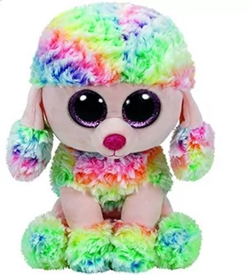 Ty Meteor Beanie Boos Rainbow Kolorowy pudel 37145 - Maskotki i pluszaki - miniaturka - grafika 1