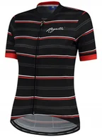 Koszulki i topy damskie - Rogelli Stripe Damska Koszulka Rowerowa - miniaturka - grafika 1