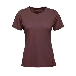 Damska koszulka Black Diamond Lightwire Tech T-shirt cherrywood XS - Koszulki i topy damskie - miniaturka - grafika 1