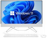 Zestawy komputerowe - HP 24 AiO 3050U/4GB/256/Win11 White - miniaturka - grafika 1