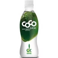 Napoje roślinne - Coco Dr. Martins Woda kokosowa naturalna (pet) 330 ml Bio - miniaturka - grafika 1