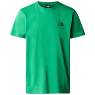 Koszulki sportowe męskie - Koszulka turystyczna męska The North Face Simple Dome Tee - miniaturka - grafika 1