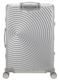 Walizka duża American Tourister Soundbox Alu - silver - Walizki - miniaturka - grafika 1