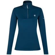 Koszulki sportowe damskie - Koszulka damska Dare 2b Lowline II Strtch Rozmiar: XL / Kolor: ciemnoniebieski/biały - miniaturka - grafika 1