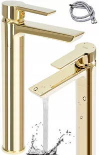 Rea Bateria umywalkowa Argus Gold Wysoka B6213 - Baterie umywalkowe - miniaturka - grafika 1