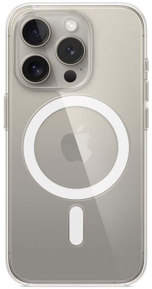 Futerał CLEAR CASE 2 mm do IPHONE 15 Plus kompatybilny z MagSafe camera protection transparentny