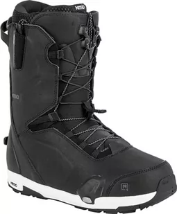 Nitro Męskie profile snowboardowe TLS 23 All Mountain Freeride Freestyle Highend Premium system szybkiego sznurowania Step On Boot Snowboardboot, Black, MP 29,0 // EU 44 // US 11 - Buty snowboardowe - miniaturka - grafika 1