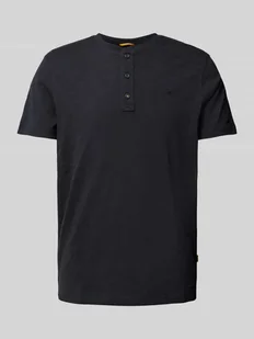 T-shirt z dekoltem serafino - Koszulki męskie - miniaturka - grafika 1