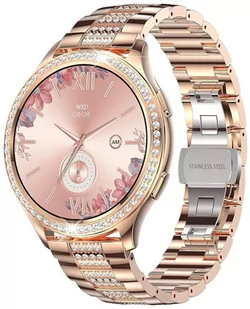 Hagen HC74.115.1415 Smartwatch HC74 różowe złoto - Smartwatch - miniaturka - grafika 1