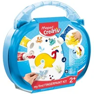 Przybory szkolne - Maped Farby do malowania palcami walizka - miniaturka - grafika 1