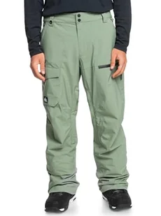 Quiksilver Spodnie śniegowe Utility PT męskie zielone, L - Spodnie narciarskie - miniaturka - grafika 1