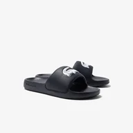 Klapki i japonki męskie - Męskie Klapki LACOSTE SHOES 45CMA0002.092 – Granatowy - miniaturka - grafika 1