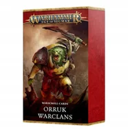 Gry planszowe - Warscroll Cards Orruk Warclans - miniaturka - grafika 1