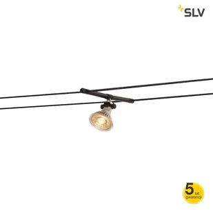 SLV SPOTLINE COSMIC do TENSEO QR-C51 czarna ruchoma 2szt 139090 - Oprawy, klosze i abażury - miniaturka - grafika 1
