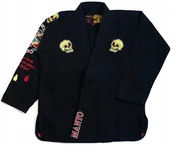 Kimona, stroje i obuwie - MANTO Kimono Gi BJJ model CORAL czarne rozm. A1L - miniaturka - grafika 1