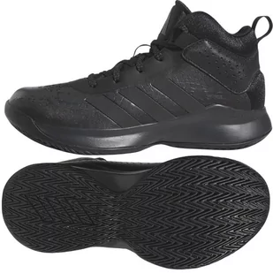 Buty do koszykówki adidas Cross Em Up 5 K Wide Jr GX4694 czarne czarne - Koszykówka - miniaturka - grafika 1