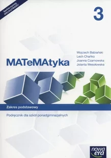 Matematyka 3 Podręcznik Zakres podstawowy Używana - Podręczniki dla liceum - miniaturka - grafika 1