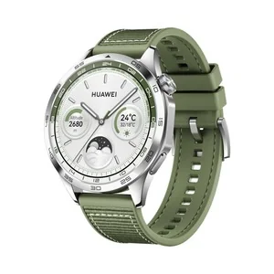 HUAWEI Watch GT 4 Green 46mm Srebrno-zielony - Smartwatch - miniaturka - grafika 1