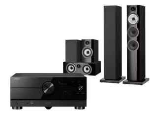 Kino domowe Yamaha RX-A4A (czarny) + 704 S3 + 707 S3 + HTM72 S3 (czarny) - Kino domowe - miniaturka - grafika 1