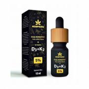 Suplementy naturalne - HempKing Olej konopny CBD + witamina D3+K2 | HempKing 9980763027 - miniaturka - grafika 1