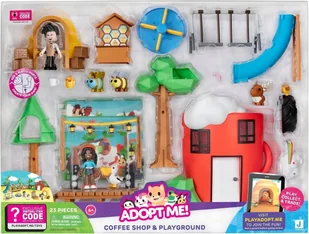 ADOPT ME! KAWIARNIA i PLAC ZABAW Roblox Me Coffee Shop Zestaw z Figurkami - Figurki dla dzieci - miniaturka - grafika 1