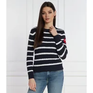 Swetry damskie - POLO RALPH LAUREN Sweter ANCHR STP | Regular Fit - miniaturka - grafika 1