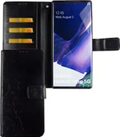 Etui i futerały do telefonów - Samsung Galaxy Note 20 Ultra etui na telefon komórkowy etui ochronne etui z klapką etui na kartę czarny - miniaturka - grafika 1