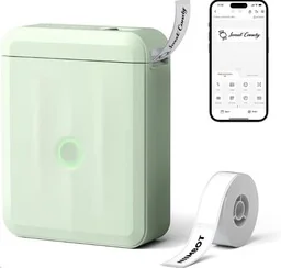Niimbot D110-M Smart 1AA56291608, etykieciarka, zielony + etykiety papierowe - Metkownice - miniaturka - grafika 1