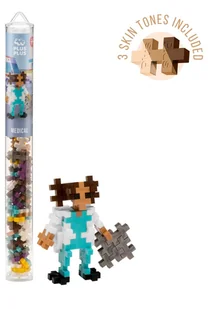 Plus- Plus, klocki, tuba Lekarz- 100 elementów - Klocki - miniaturka - grafika 1