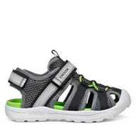 Buty dla chłopców - Sandały Geox J Vaniett J555XA 1454 C0655 S Szary - miniaturka - grafika 1