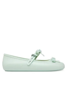 Melissa Baleriny Melissa Soft Ballerina Bow Ad M 35971 Zielony - Baleriny - miniaturka - grafika 1