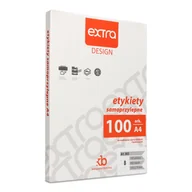 Etykiety do drukarek - Etykiety Kompania Biurowa A4 105mmx74mm białe 100ark. - miniaturka - grafika 1