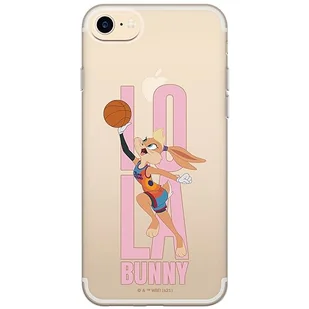 ERT GROUP etui na telefon Iphone 7/8/ SE 2/ SE 3, case oryginalny i oficjalnie licencjonowany przez Looney Tunes, wzór Space Jam 028, optymalnie dopasowane, plecki z TPU częściowo przeźroczyste - Etui i futerały do telefonów - miniaturka - grafika 1