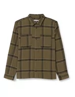 Koszule męskie - Bestseller A/S Męska koszula flanelowa Jcospace Logan Ls na czas wolny, Black/Checks:checks, L - miniaturka - grafika 1