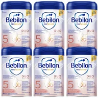 Mleko modyfikowane - Bebilon Profutura Duo Biotik 5 Formuła Na Bazie Mleka Zgrzewka 800g x 6 - miniaturka - grafika 1