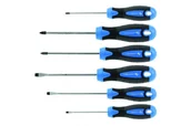 Śrubokręty - hogert technik Wkrętaki zestaw 6 szt., stal S2 HT1S095 HT1S095 - miniaturka - grafika 1