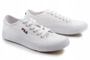 Buty Fila Pointer męskie trampki tenisówki materiałowe Białe r. 41 - Buty sportowe męskie - miniaturka - grafika 1
