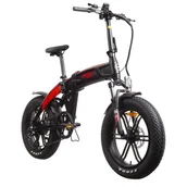 Rowery elektryczne - Ducati Scrambler SCR-E GT U17 20 cali Czarno-czerwony 2022 - miniaturka - grafika 1