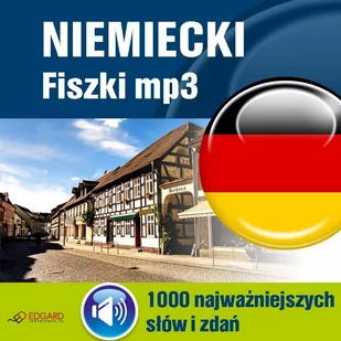 Niemiecki. Fiszki. 1000 najważniejszych słów i zdań - Audiobooki do nauki języków - miniaturka - grafika 1