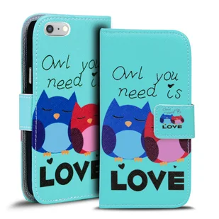 Etui na telefon komórkowy Apple iPhone 7 Plus z motywem ze skóry PU - Etui i futerały do telefonów - miniaturka - grafika 1