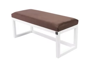 Emra Wood Design, Ławka na buty LPG-2, Biało-Brązowy, 115 cm - Ławki do przedpokoju Emra Wood Design, Ławka na buty LPG-2, Biało-Brązowy, 115 cm - Ławki do przedpokoju - miniaturka - grafika 1