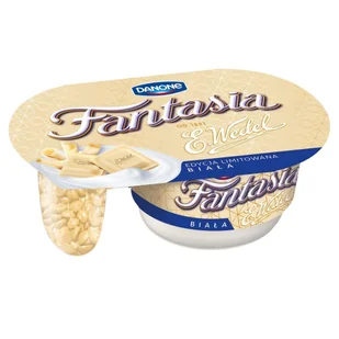Danone - Fantasia Deser kremowy z białą czekoladą - Kefiry, jogurty, maślanki - miniaturka - grafika 1
