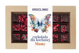 Czekolada gorzka z żurawiną - Dzień Mamy motyl - Czekolada - miniaturka - grafika 1